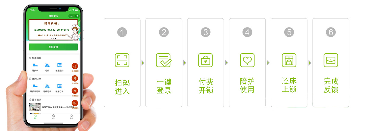 愛陪共享陪護(hù)床:以智能與溫度重塑醫(yī)院陪護(hù)新體驗